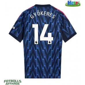 Arsenal Viktor Gyokeres #14 Bortatröja 2025-26 Kortärmad